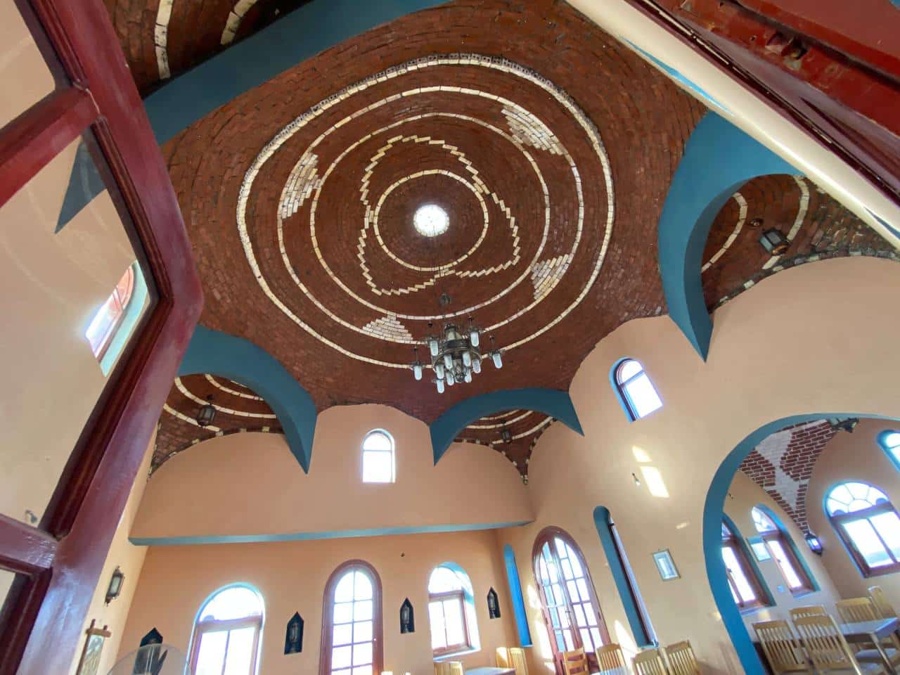 Vaulted ceiling