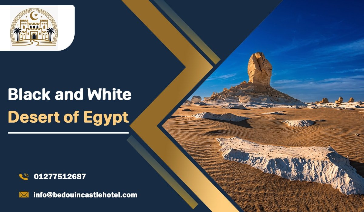Black and White Desert of Egypt
